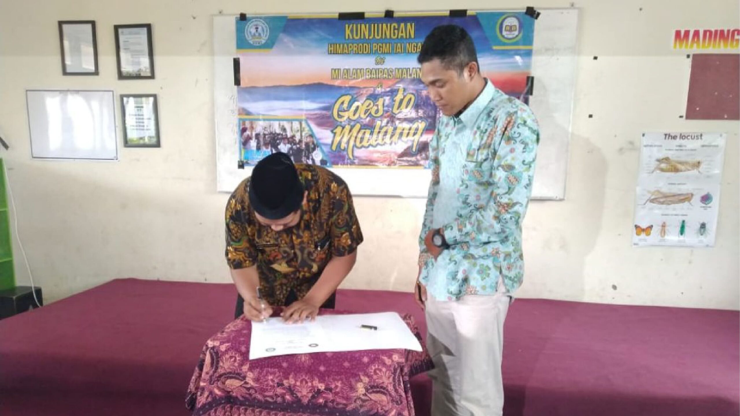 Kunjungan HIMA Prodi PGMI IAI Ngawi ke MI Alam Baipas Malang: Menggali Inovasi Pendidikan Berbasis Al-Qur’an