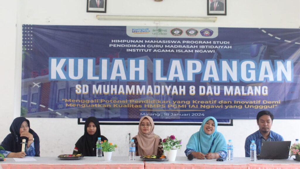 Kunjungan HMPS Prodi PGMI IAI Ngawi ke SD Muhammadiyah 08 Dau: Solidaritas dan Potensi Pendidikan Inovatif
